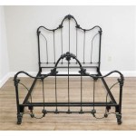 Antique Wrought Iron Twin Bed Frame