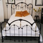 Black Wrought Iron Queen Size Bed Frame