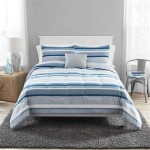 Blue Striped Bedding Sets