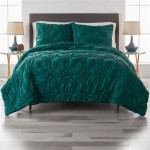 Dark Green Bed Set Queen