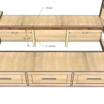 Diy King Size Platform Bed With Storage Plans