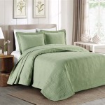 Green Queen Size Bedspreads