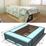 How To Build A Platform Bed With Drawers