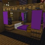 How To Make A Canopy Bed In Minecraft