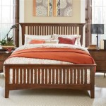 Mission Style Oak Queen Bed