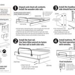 Platform Bed Frame Queen Instructions