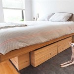 Platform Bed Frame Queen No Slats