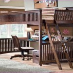 Queen Bunk Bed With Desk Underneath