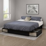 Queen Size Platform Bed With Storage No Headboard