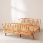 Rattan Queen Bed Frame