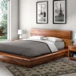 Real Wood Queen Platform Bed Frame