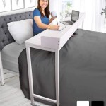 Rolling Overbed Table Queen