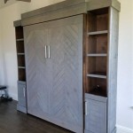 Rustic Queen Size Murphy Bed