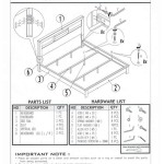 Upholstered Bed Assembly Instructions