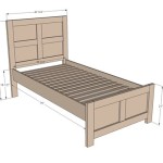 What Are The Dimensions Of A Twin Bed Frame