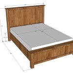 Wooden Queen Size Bed Frame Plans