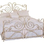 Wrought Iron Queen Bed White